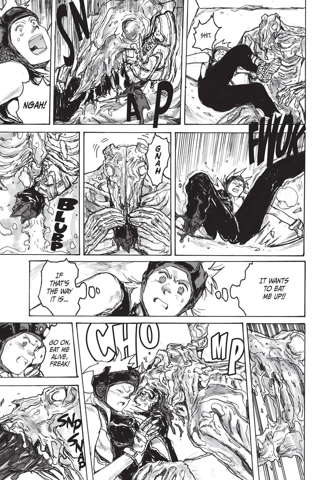 Dorohedoro Manga Chapter 82 page 21 - Headband Journey