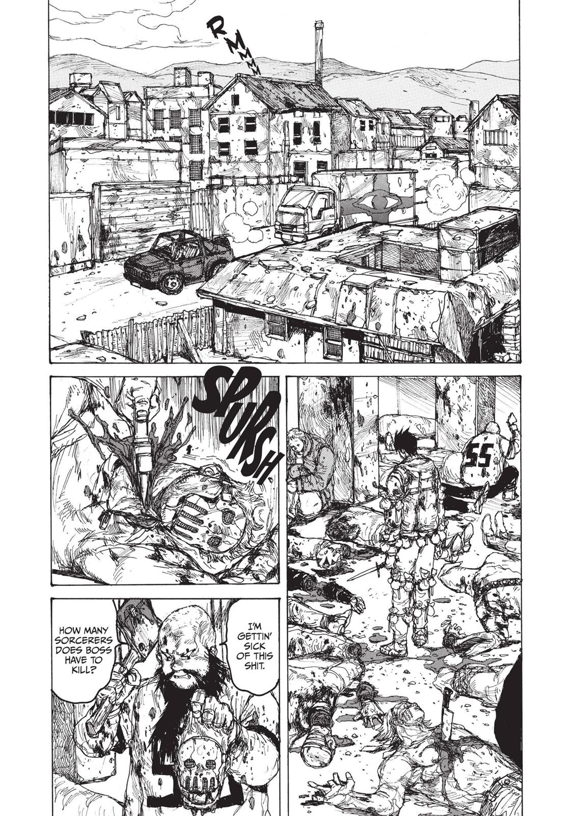 Dorohedoro Manga Chapter 85 page 2 - Morphing