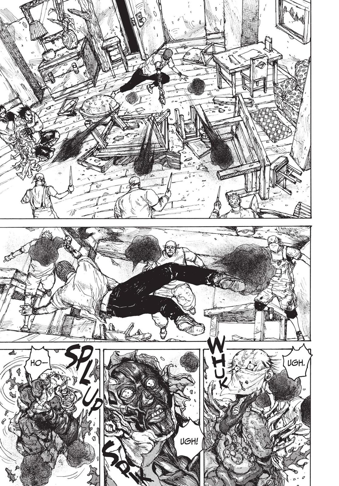 Dorohedoro Manga Chapter 85 page 5 - Morphing