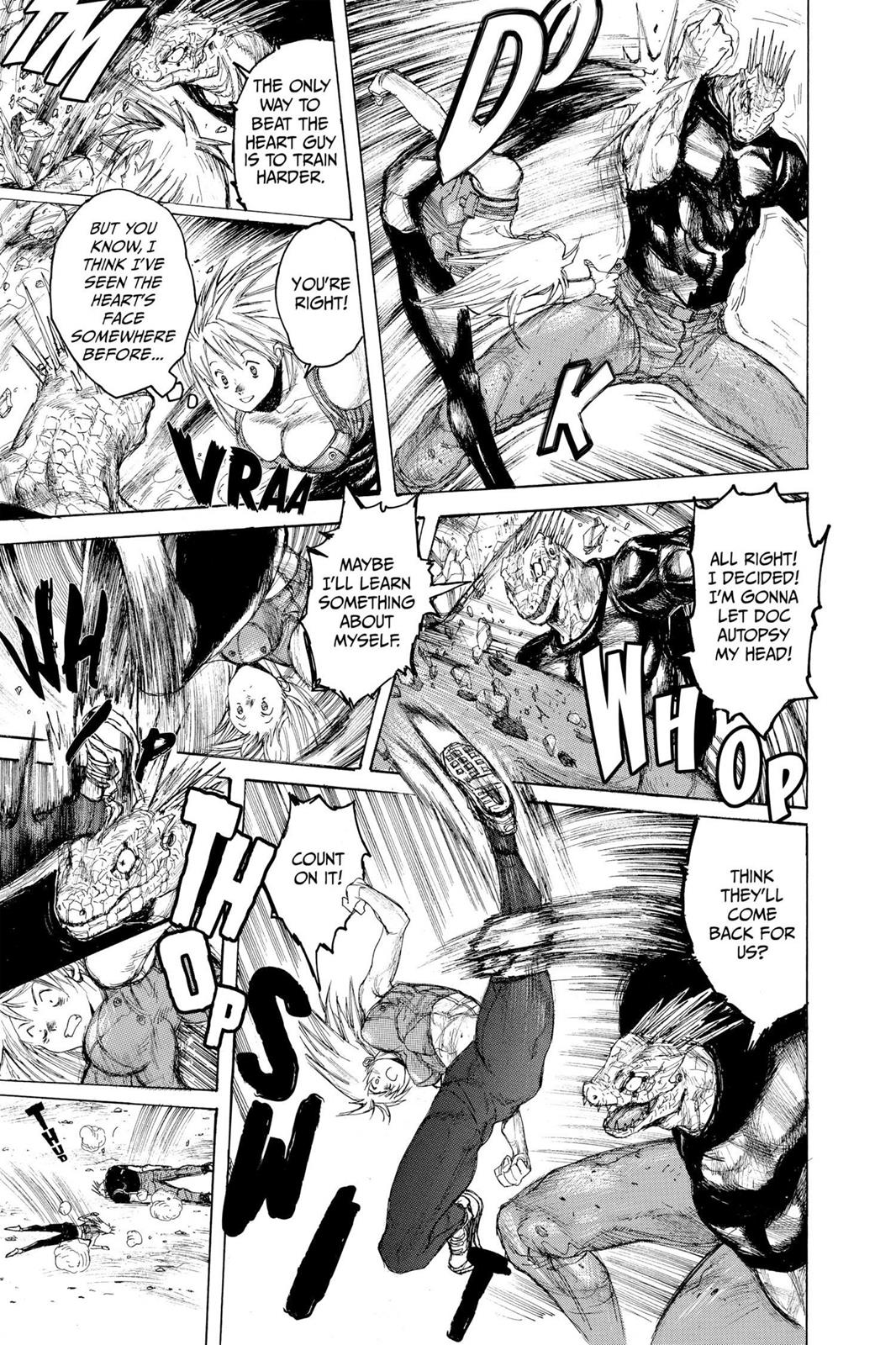 Dorohedoro Manga Chapter 9 page 13 - Lizards Can Dance Too