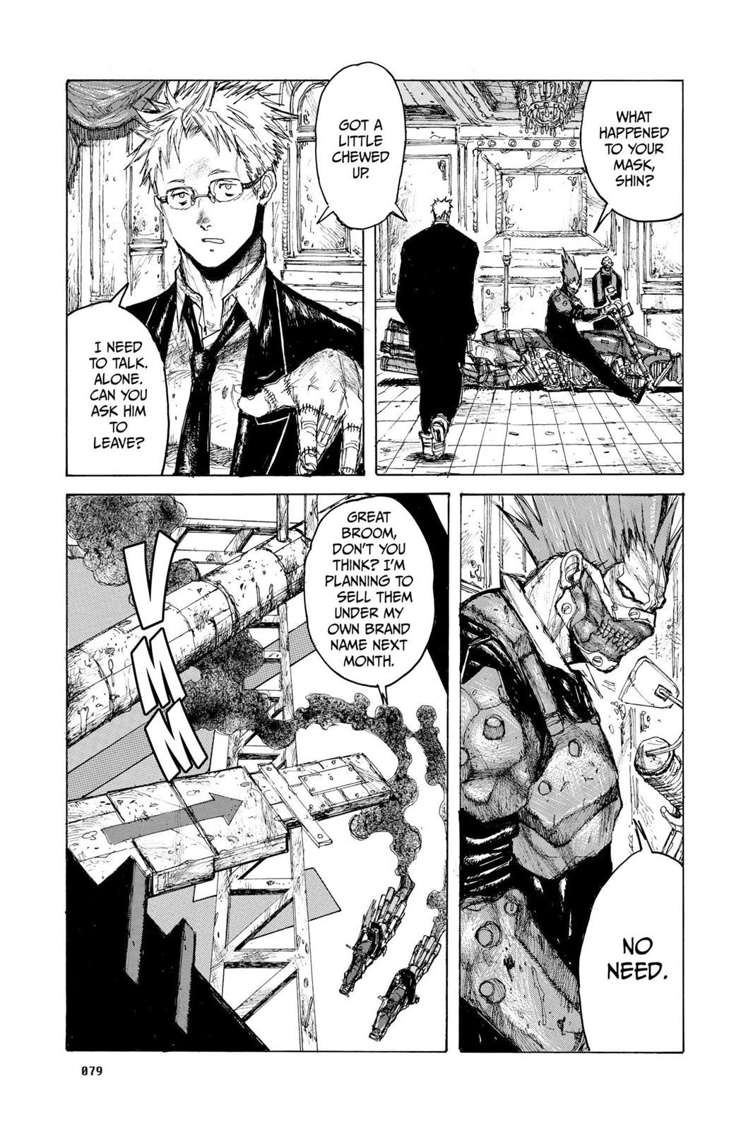 Dorohedoro Manga Chapter 9 page 15 - Lizards Can Dance Too