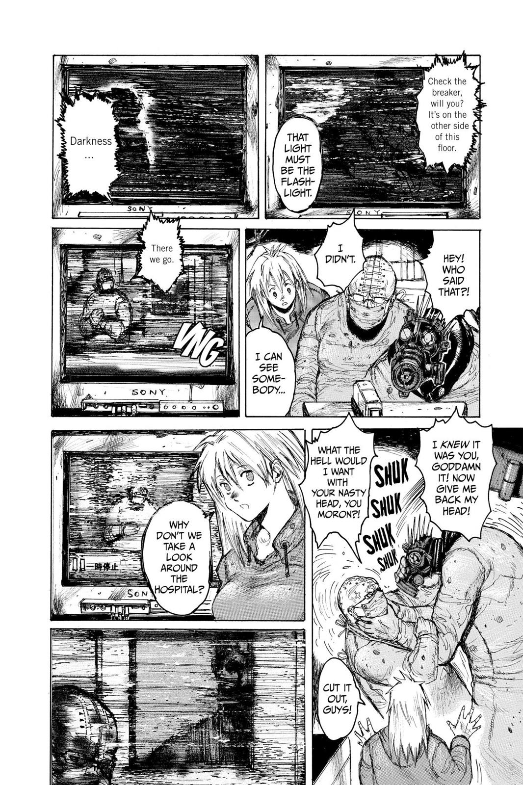 Dorohedoro Manga Chapter 9 page 26 - Lizards Can Dance Too