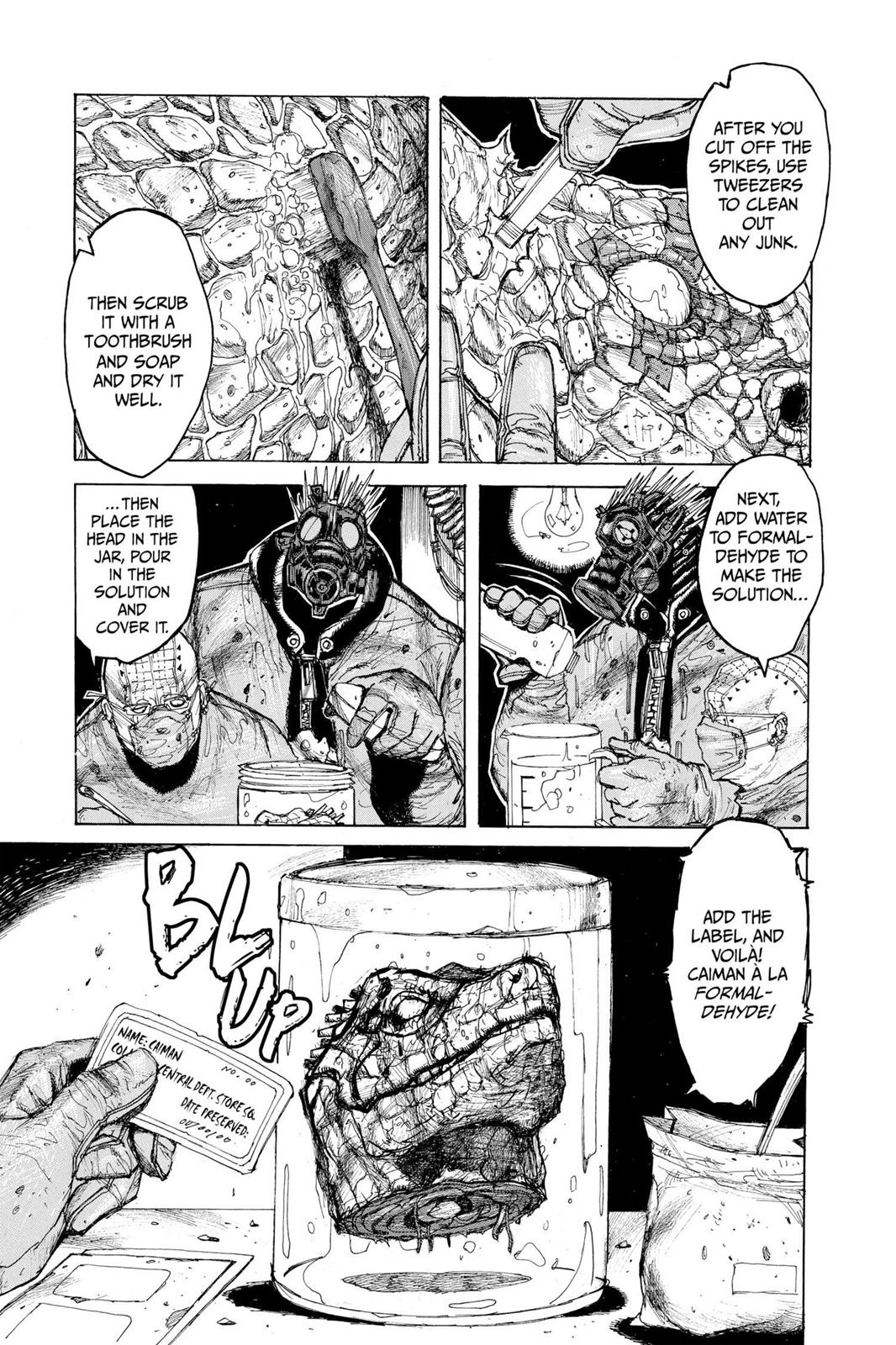 Dorohedoro Manga Chapter 9 page 3 - Lizards Can Dance Too