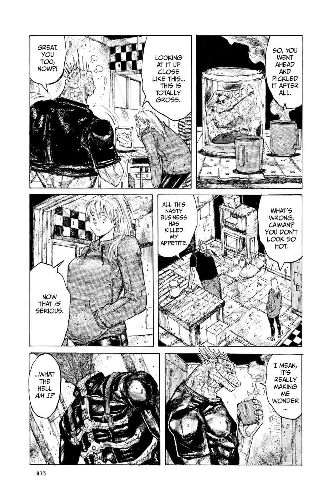 Dorohedoro Manga Chapter 9 page 9 - Lizards Can Dance Too