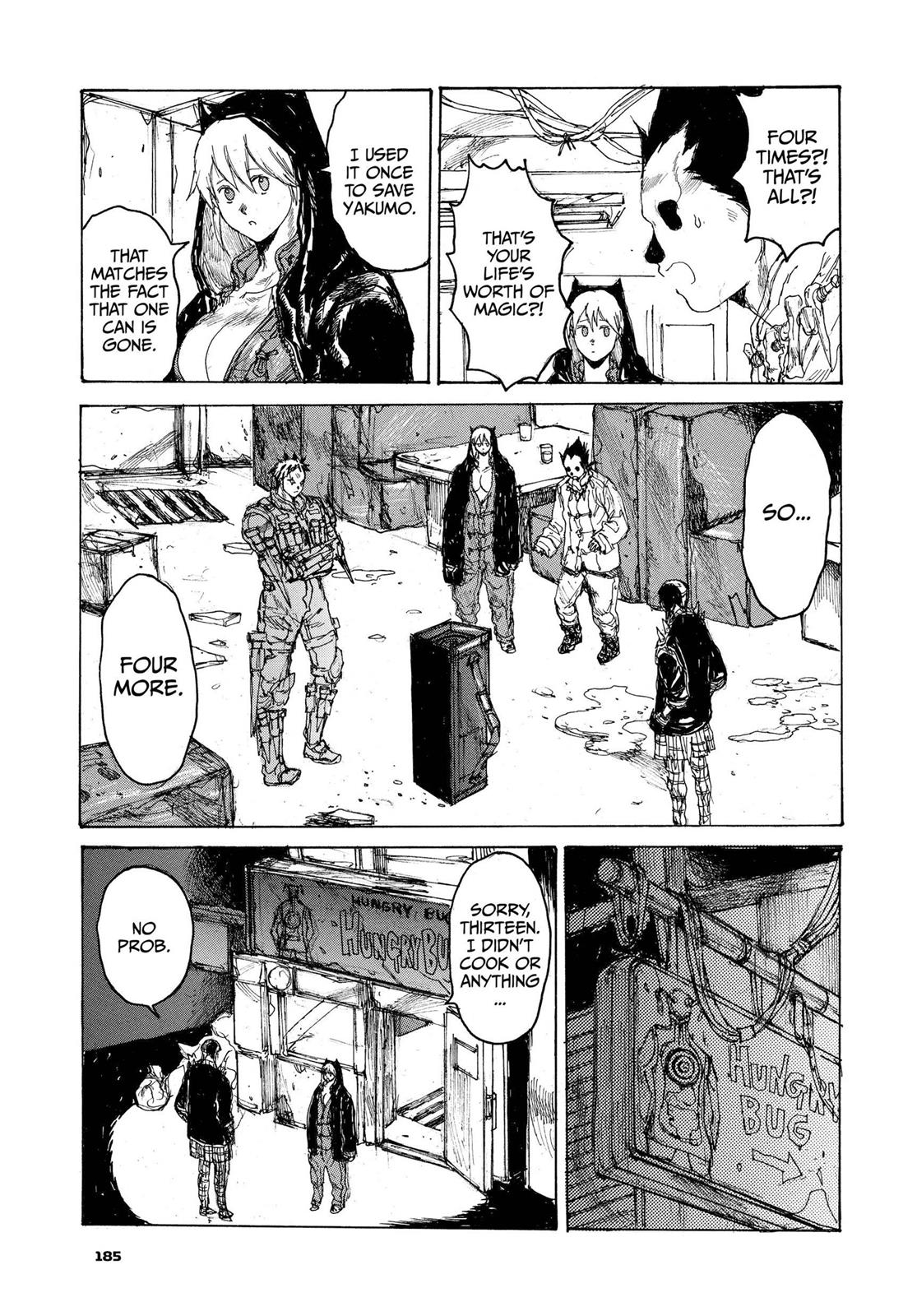 Dorohedoro Manga Chapter 93 page 12 - Remaining Bullets