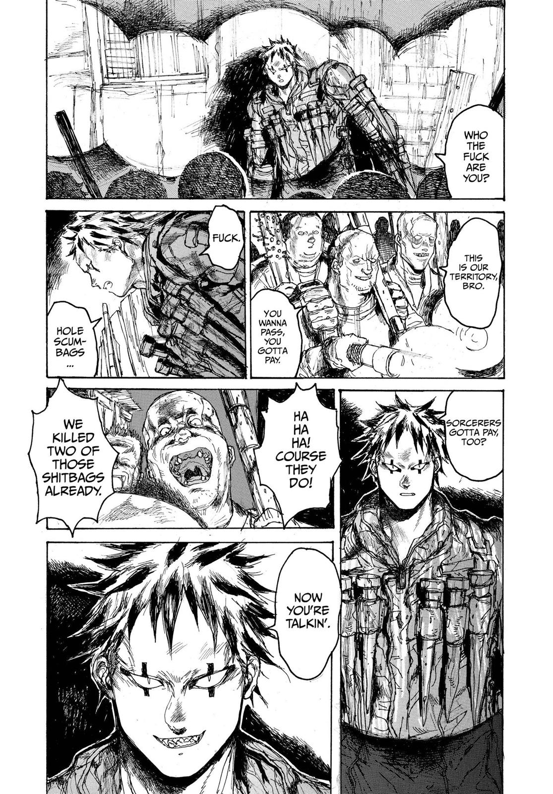 Dorohedoro Manga Chapter 93 page 18 - Remaining Bullets