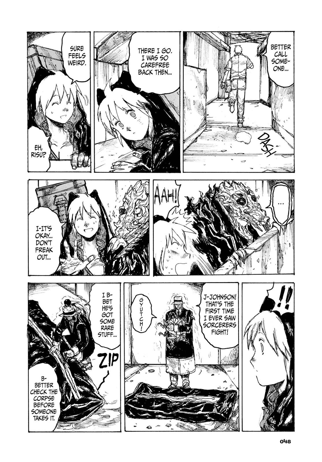 Dorohedoro Manga Chapter 95 page 22 - Conceptual Quarrel