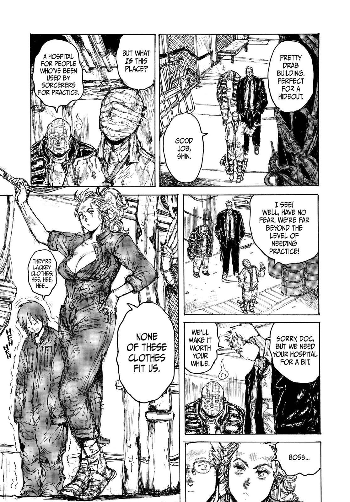 Dorohedoro Manga Chapter 96 page 17 - Free Hospital