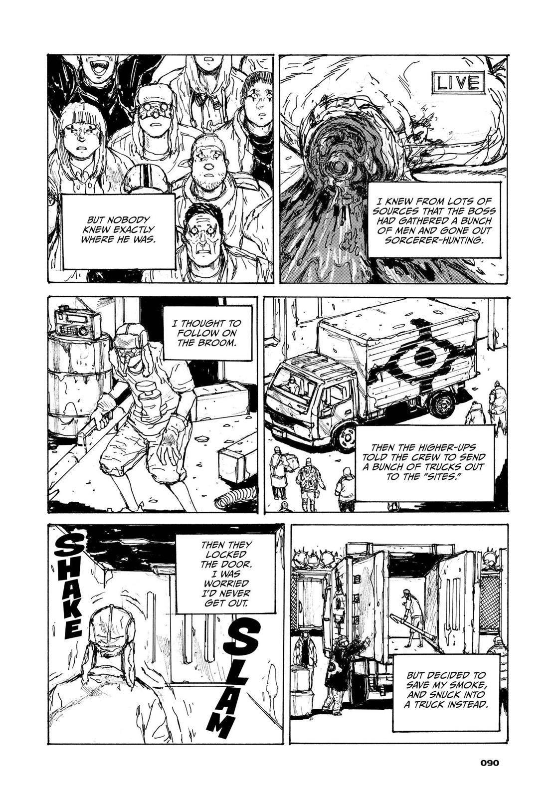Dorohedoro Manga Chapter 97 page 12 - Fujita's Excellent Adventure