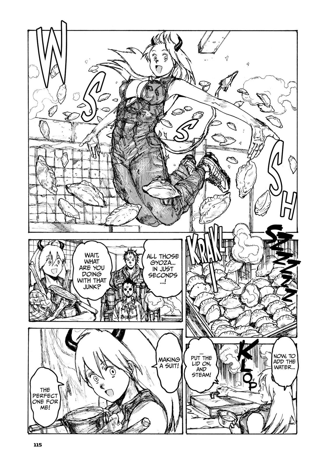 Dorohedoro Manga Chapter 98 page 13 - Morphing