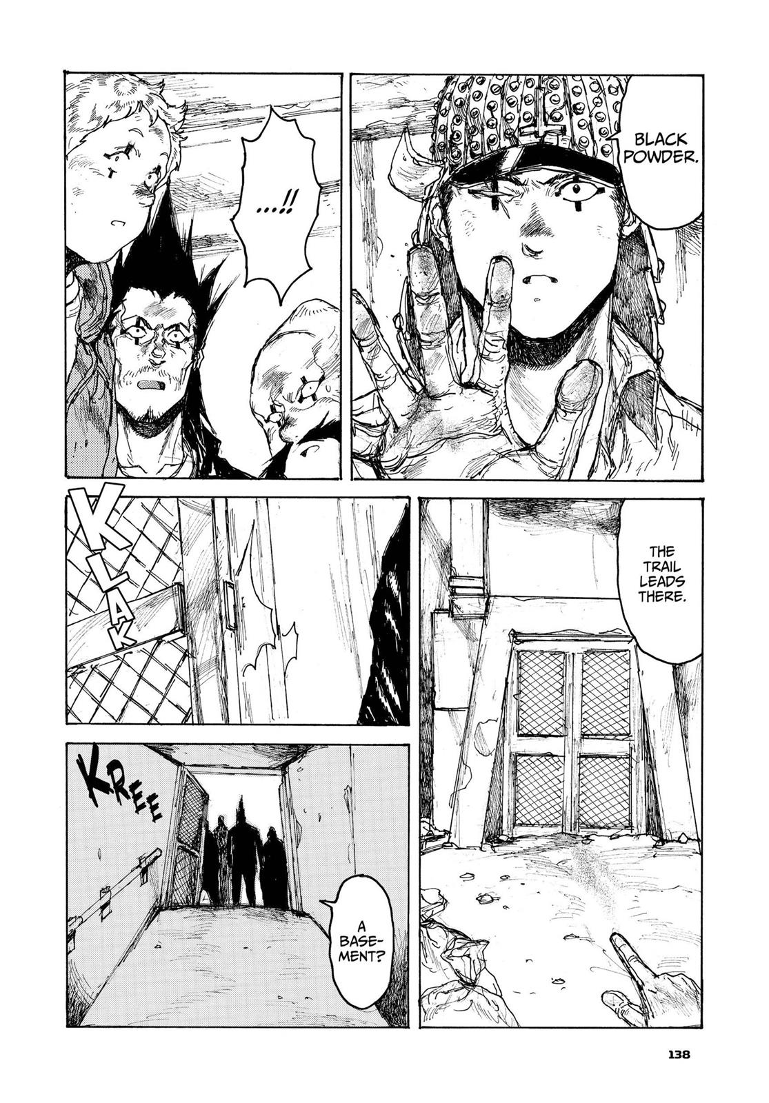 Dorohedoro Manga Chapter 99 page 12 - Playing with Parts