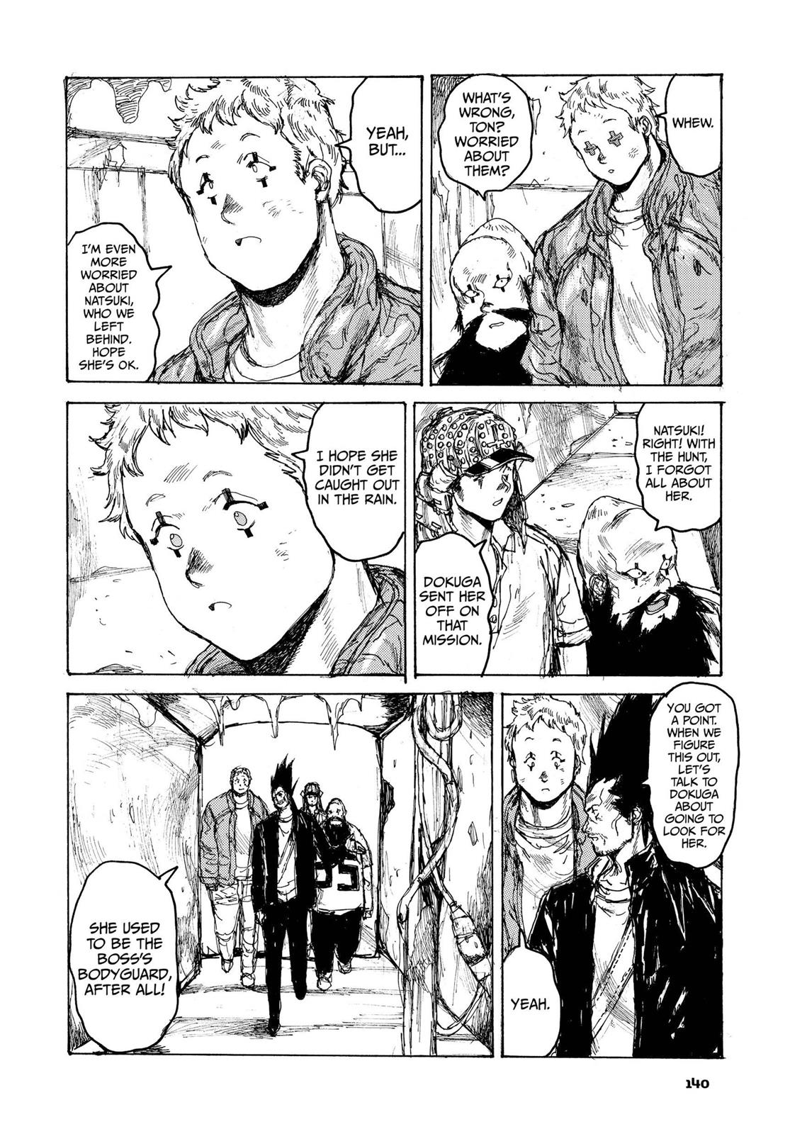 Dorohedoro Manga Chapter 99 page 14 - Playing with Parts