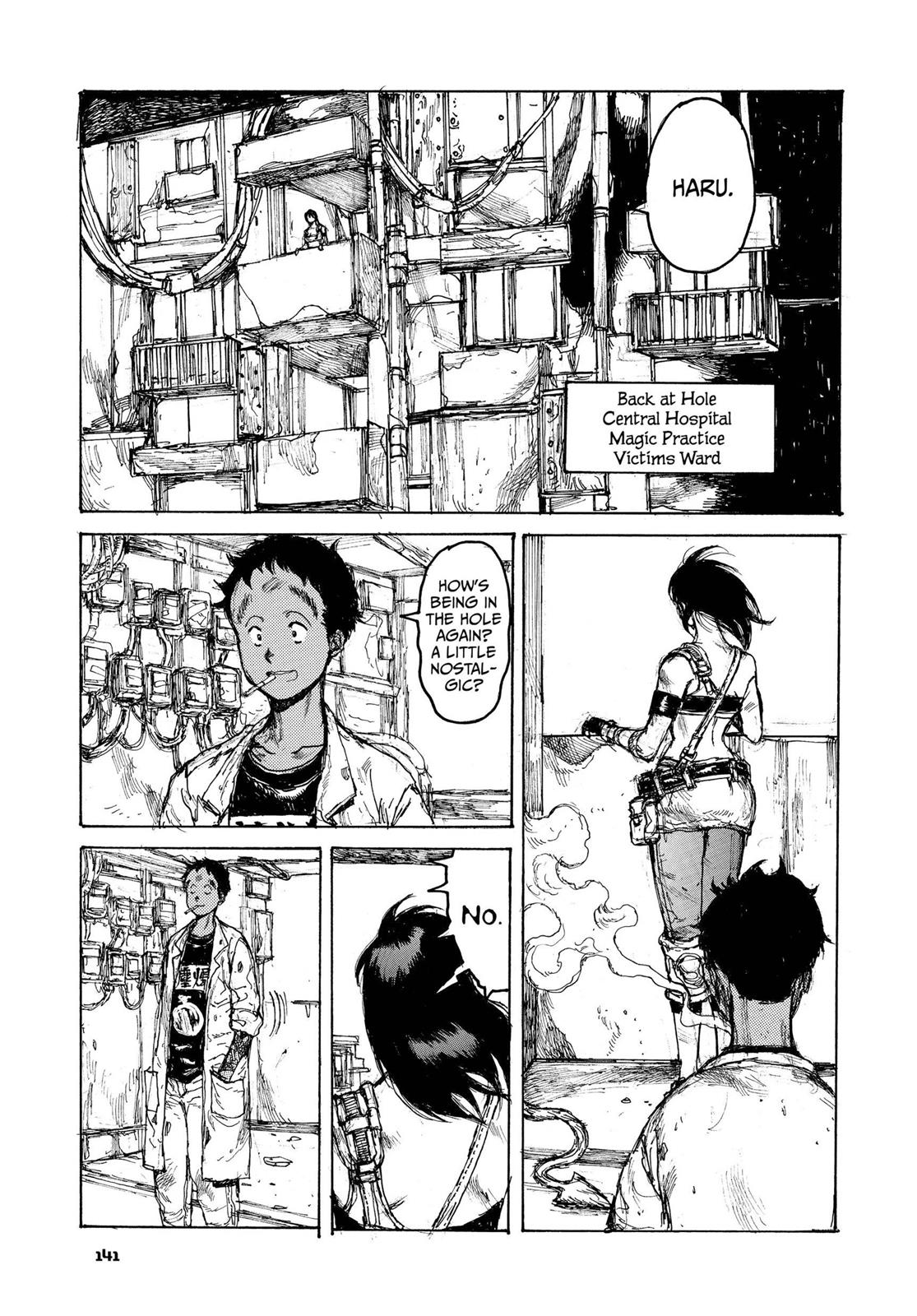 Dorohedoro Manga Chapter 99 page 15 - Playing with Parts