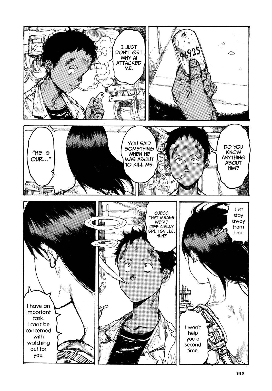 Dorohedoro Manga Chapter 99 page 16 - Playing with Parts