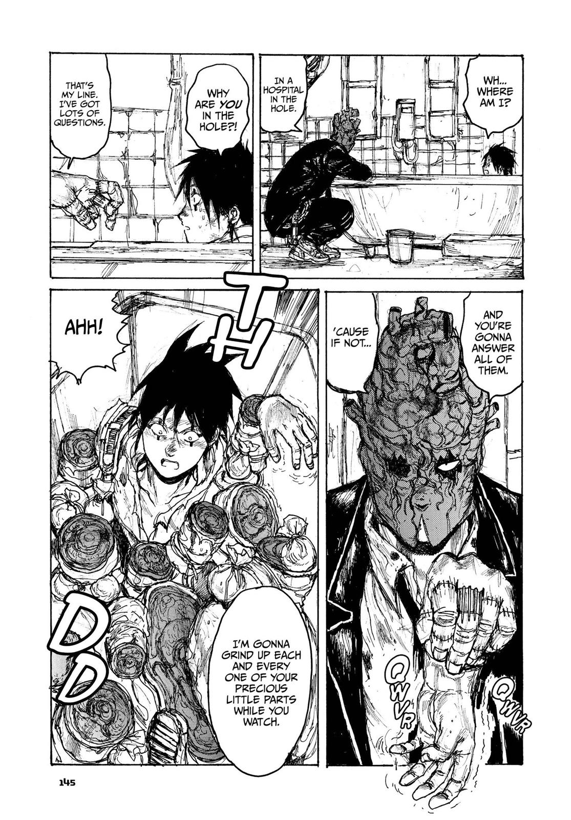 Dorohedoro Manga Chapter 99 page 19 - Playing with Parts
