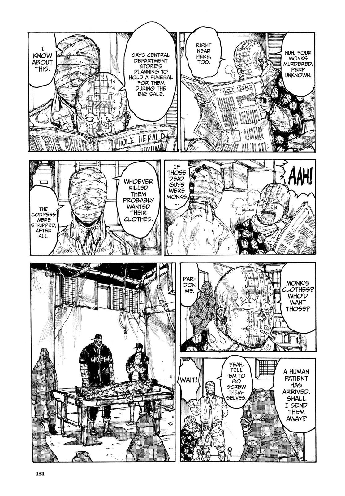 Dorohedoro Manga Chapter 99 page 5 - Playing with Parts