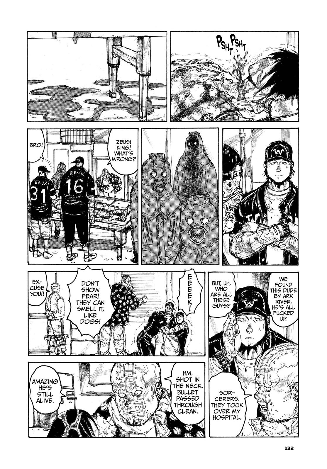 Dorohedoro Manga Chapter 99 page 6 - Playing with Parts