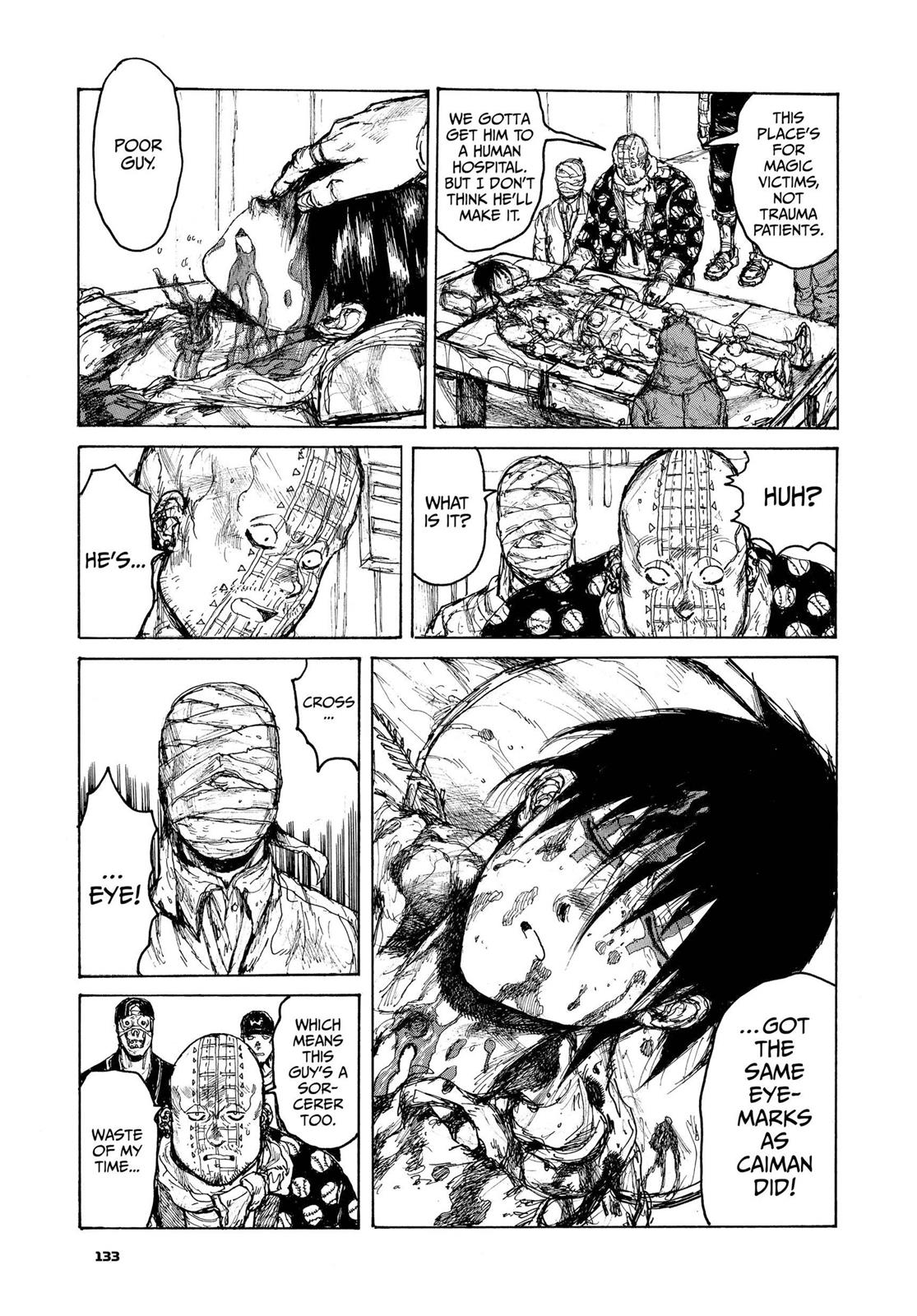 Dorohedoro Manga Chapter 99 page 7 - Playing with Parts