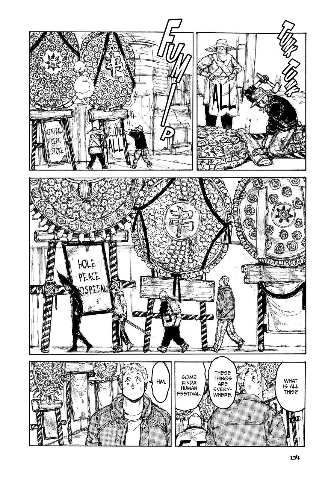 Dorohedoro Manga Chapter 99 page 8 - Playing with Parts